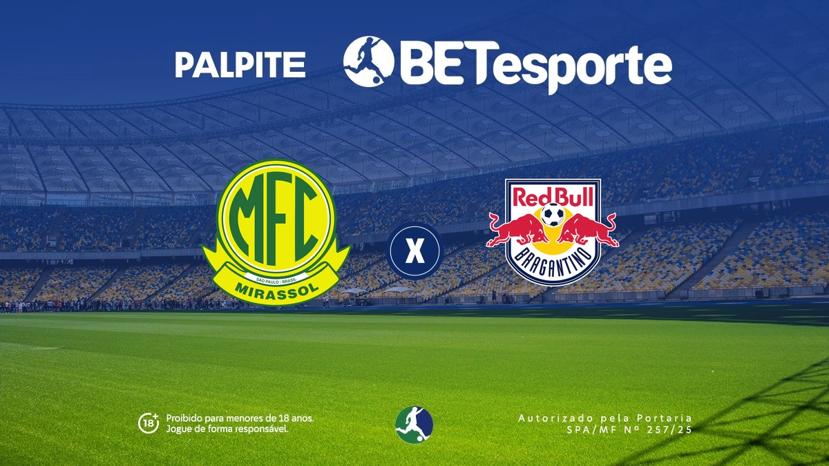 Palpite Mirassol x Red Bull Bragantino: Análise e odds do Brasileirão