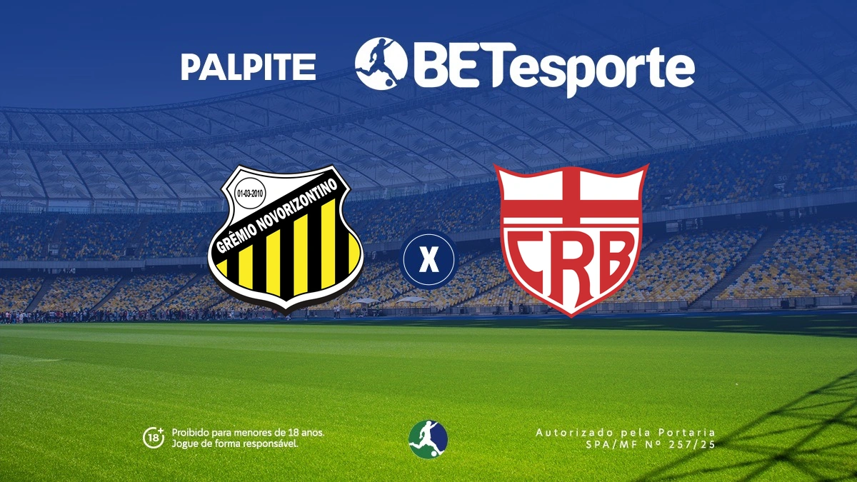 Palpite Novorizontino x CRB: análise e odds da Série B 2026