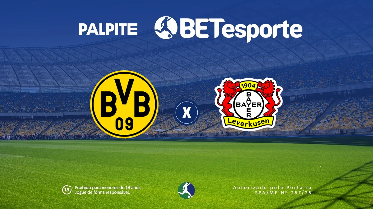 Palpite Dortmund x Leverkusen: análise, odds e prognóstico na Bundesliga