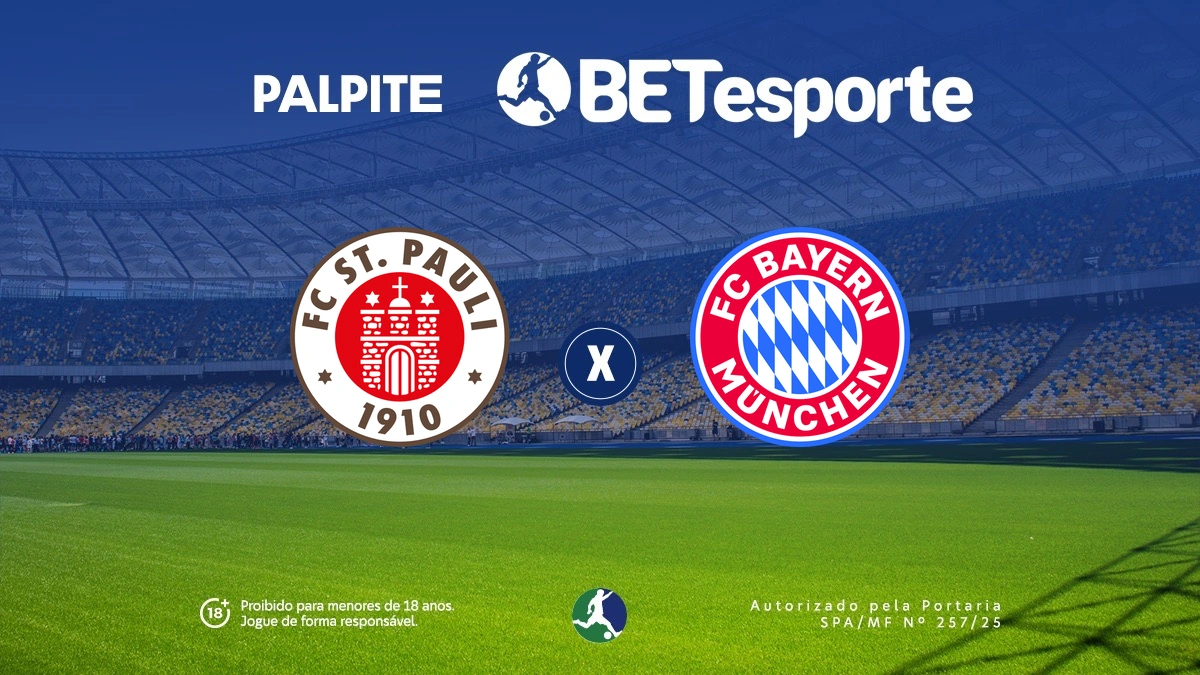 Palpite St. Pauli x Bayern: prognóstico e estatísticas da Bundesliga