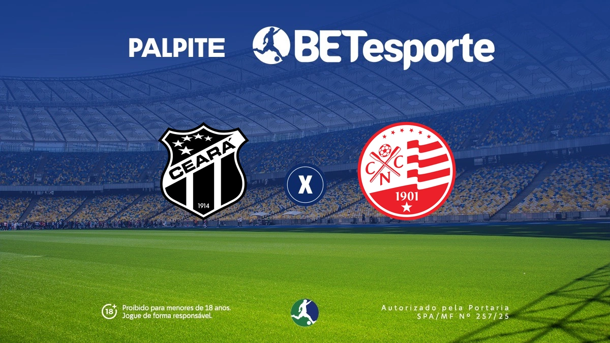 Palpite Ceará x Náutico: análise e odds da Série B 2026