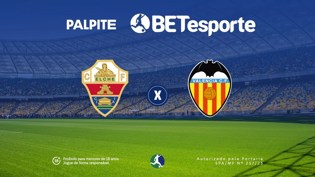 Palpite Elche x Valencia: análise e odds na La Liga 25/26