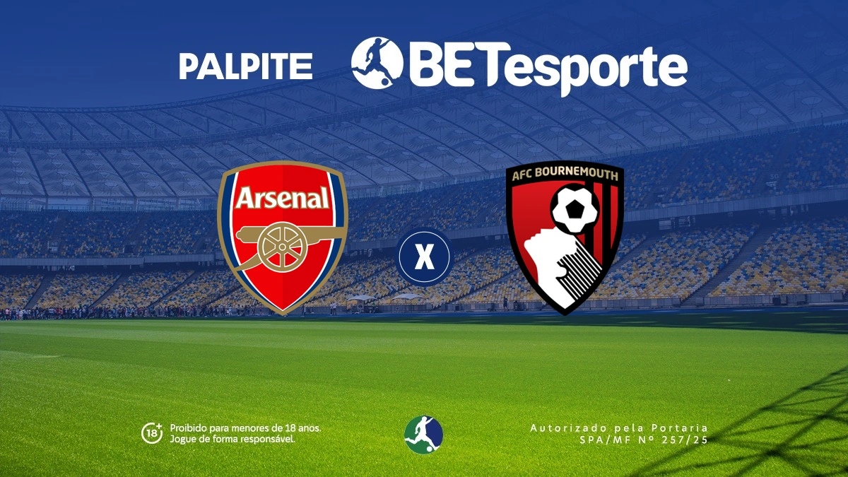 Palpite Arsenal x Bournemouth: análise, Odds e prognóstico na Premier League