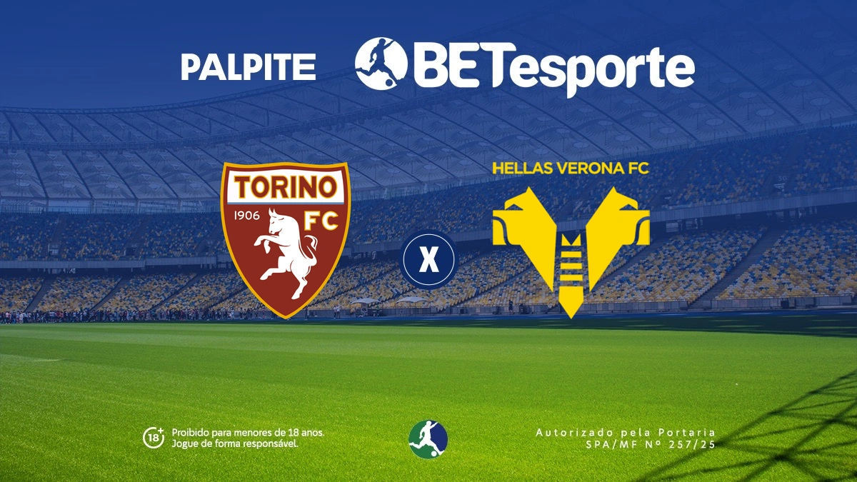 Palpite Torino x Verona: análise e odds na Série A
