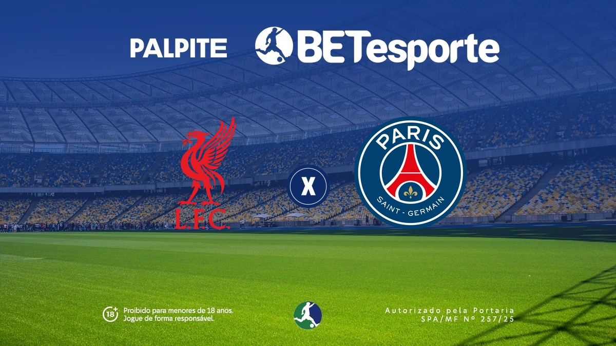 Palpite Liverpool x PSG: análise e odds das Quartas de Final da Champions