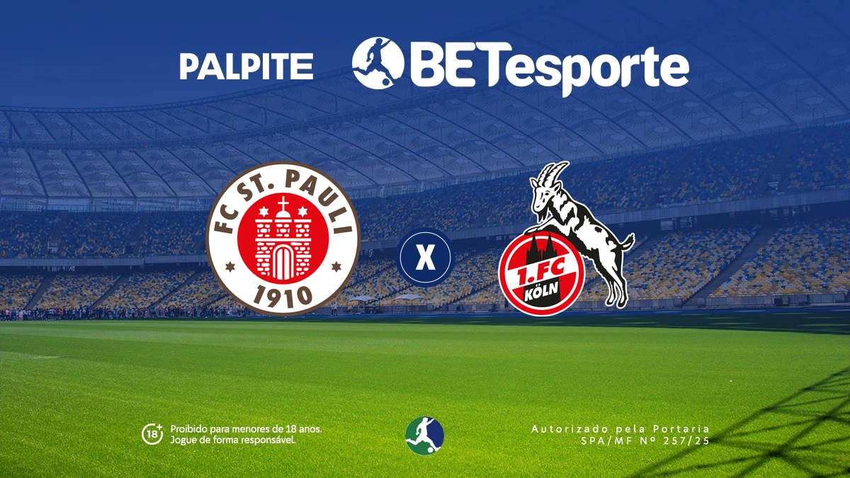 Palpite St. Pauli x Köln: análise e odds na Bundesliga