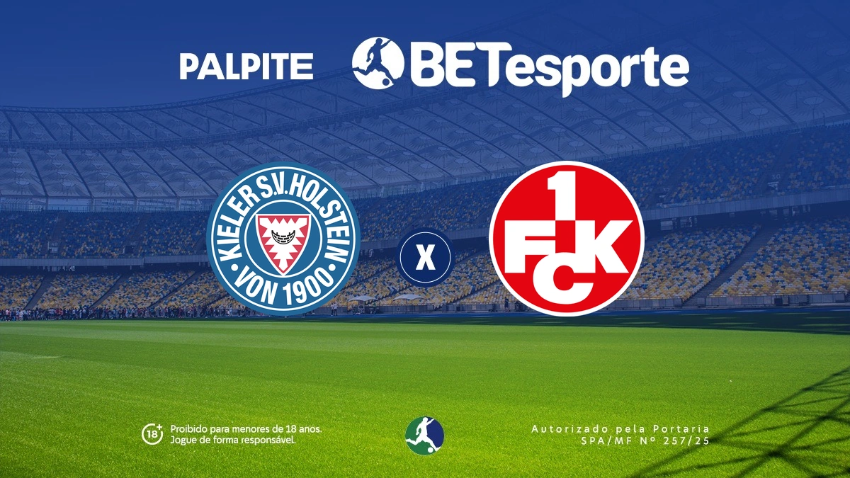 Palpite Kiel x Kaiserslautern: análise e dicas na 2ª Bundesliga