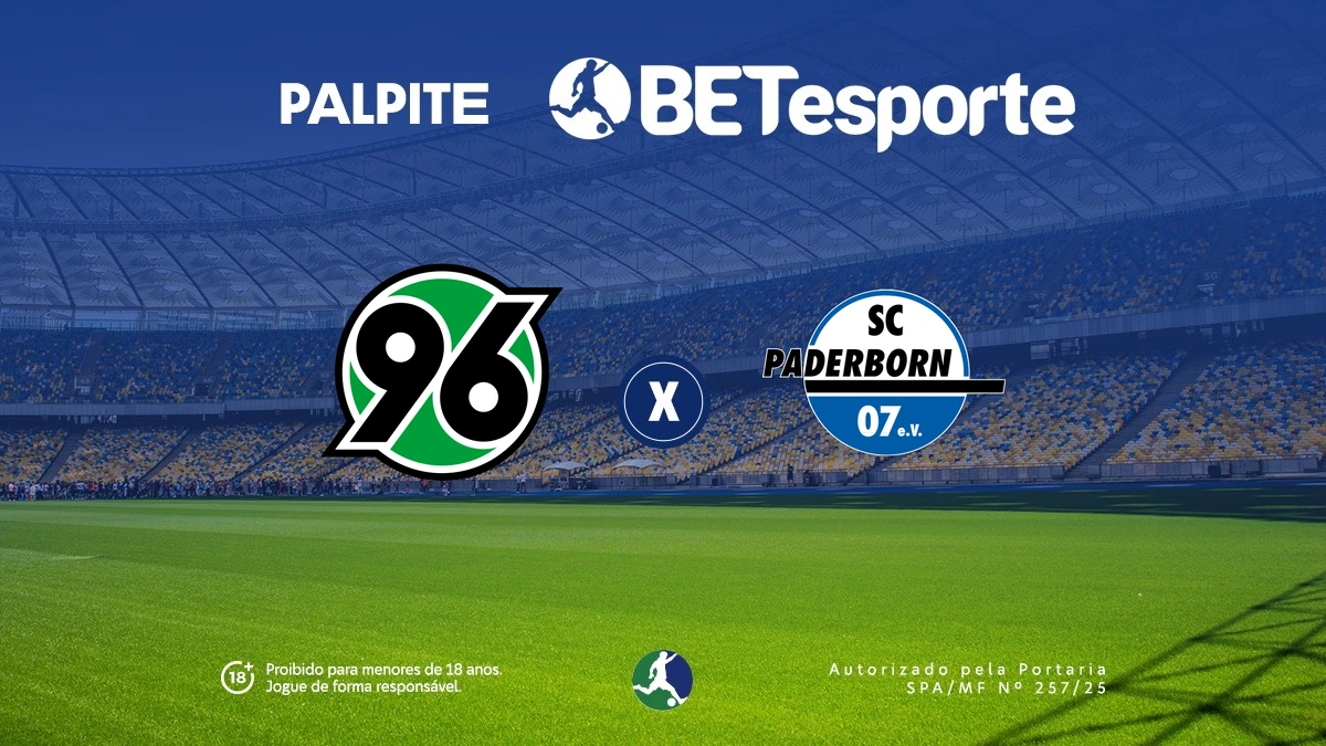 Palpite Hannover x Paderborn: análise, odds e dicas de apostas