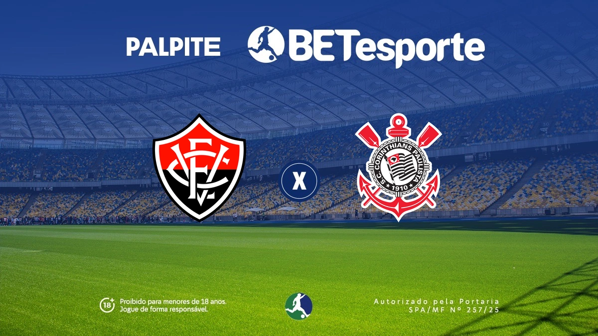 Palpite Vitória x Corinthians: análise, odds e prognóstico do jogo