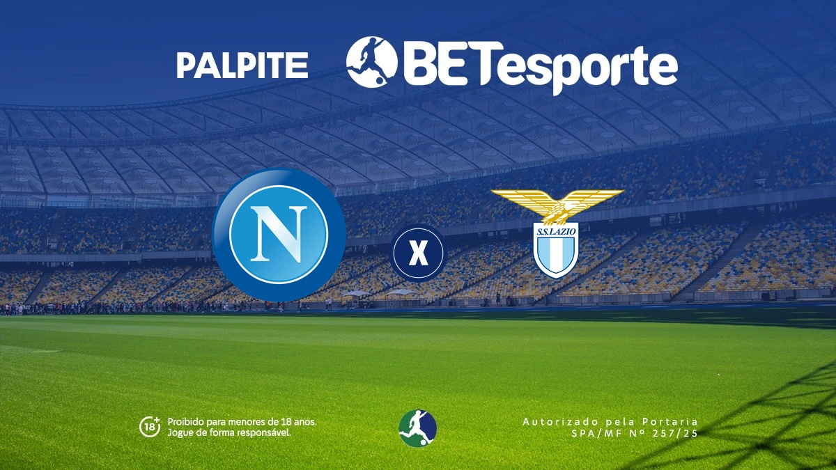Palpite Napoli x Lazio: análise, odds e prognóstico do jogo