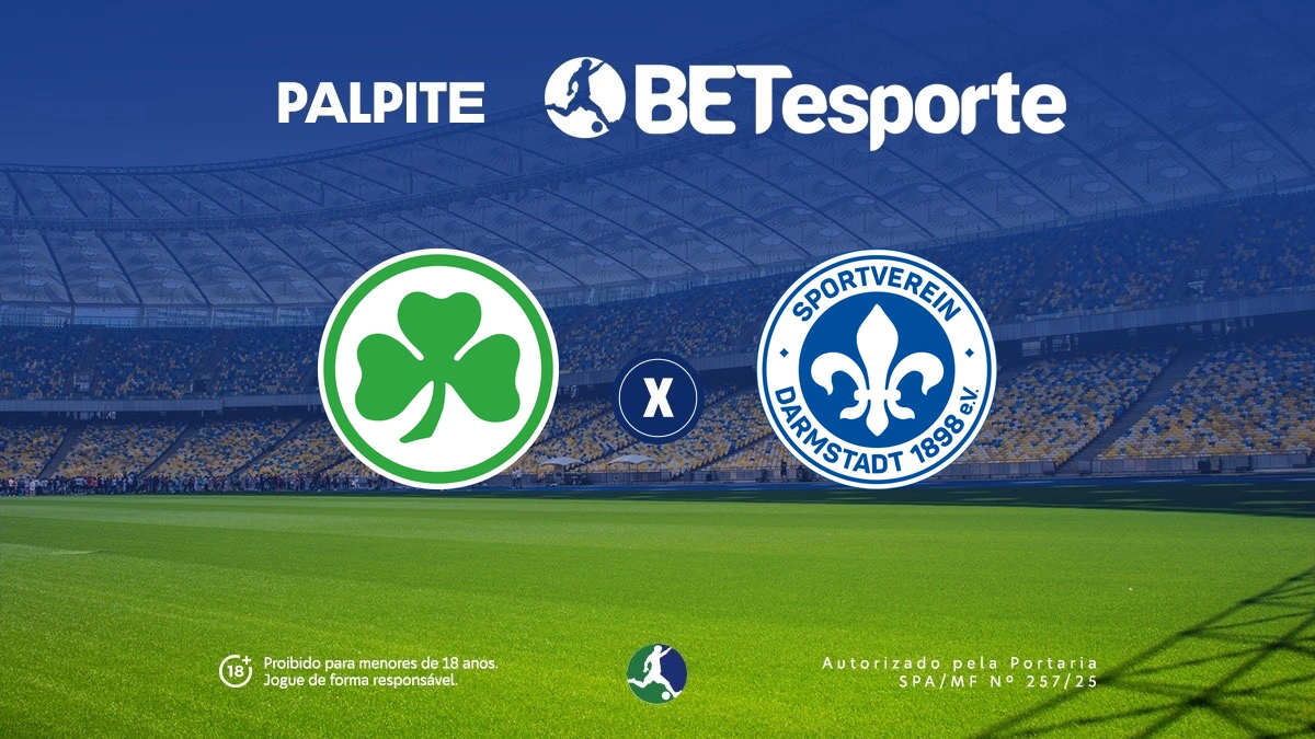 Palpite Furth x Darmstadt: análise e odds na 2ª Bundesliga