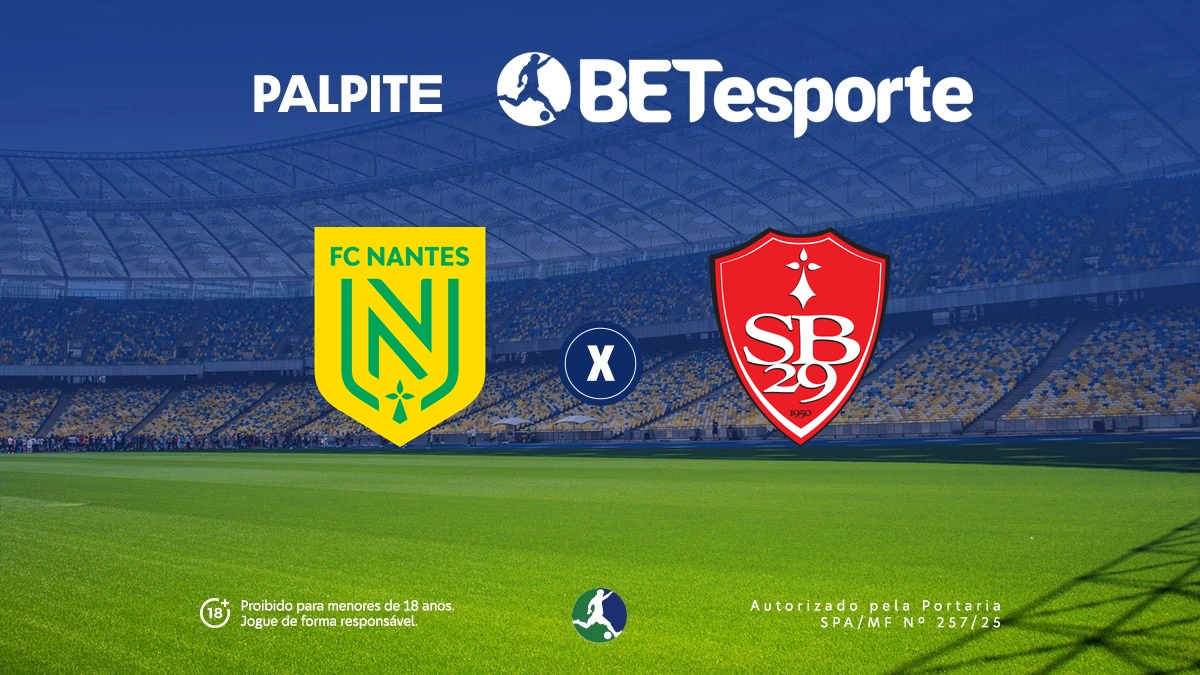 Palpite Nantes x Brest: análise, odds e prognóstico na Ligue 1