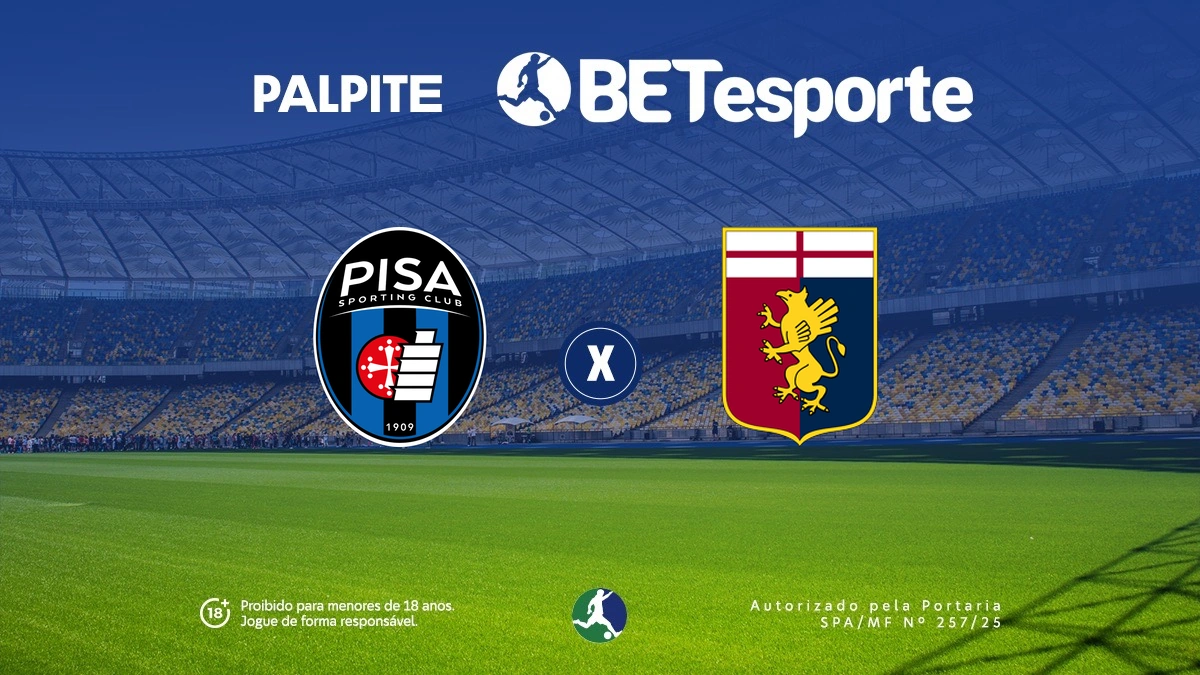 Palpite Pisa x Genoa: análise e odds na Série A