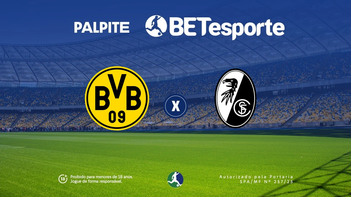 Palpite Dortmund x Freiburg: análise, Odds e prognóstico na Bundesliga