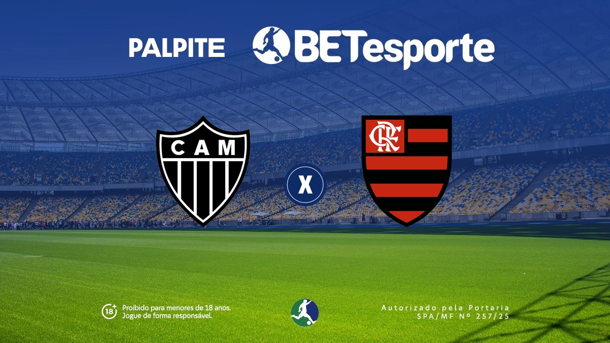 Palpite Atlético-MG x Flamengo: análise, odds e onde assistir