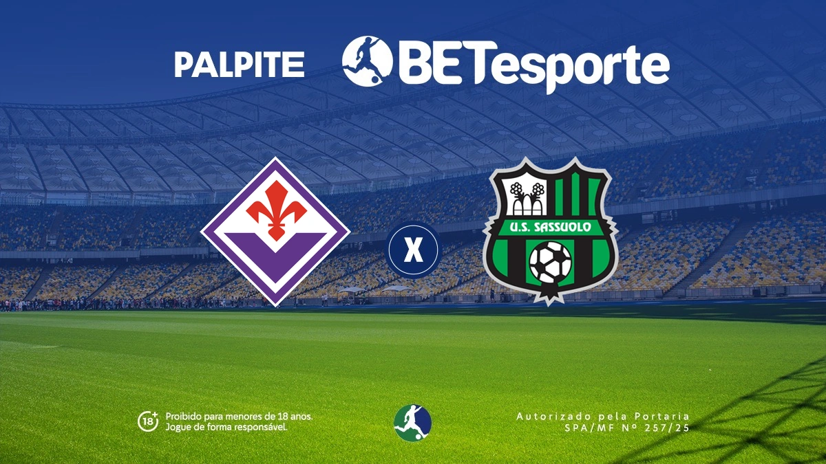 Palpite Fiorentina x Sassuolo: dicas, odds e prognóstico do jogo