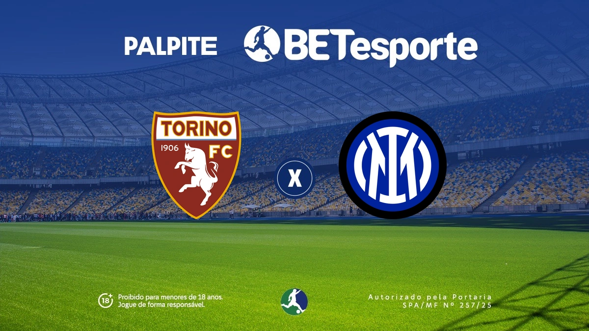 Palpite Torino x Inter: análise, odds e dicas de apostas
