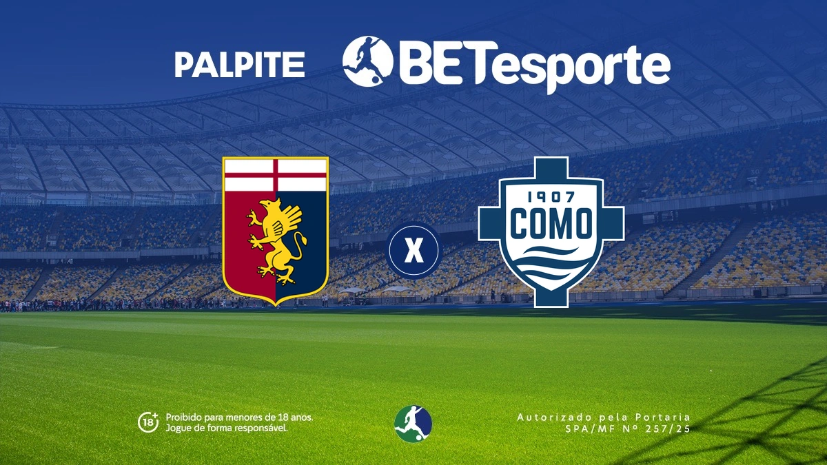 Palpite Genoa x Como: análise, odds e dicas de apostas