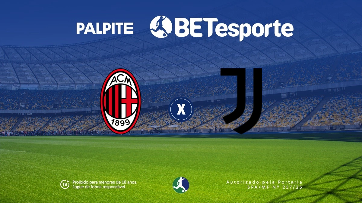 Palpite AC Milan x Juventus: análise, odds e prognóstico do clássico
