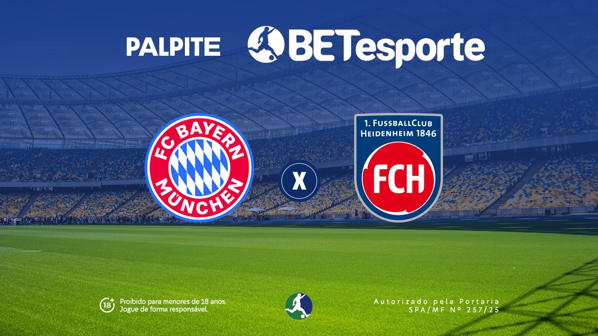 Palpite Bayern x Heidenheim: análise e odds na Bundesliga