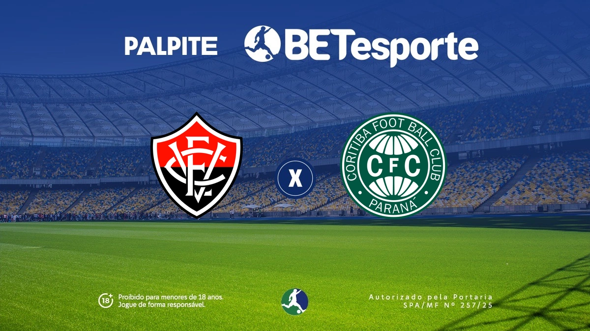 Palpite Vitória x Coritiba: análise, estatísticas e odds no Brasileirão