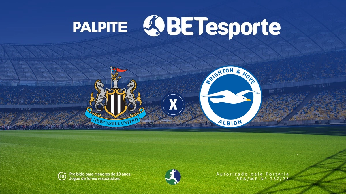 Palpite Newcastle x Brighton: análise, odds e tudo sobre a Premier League