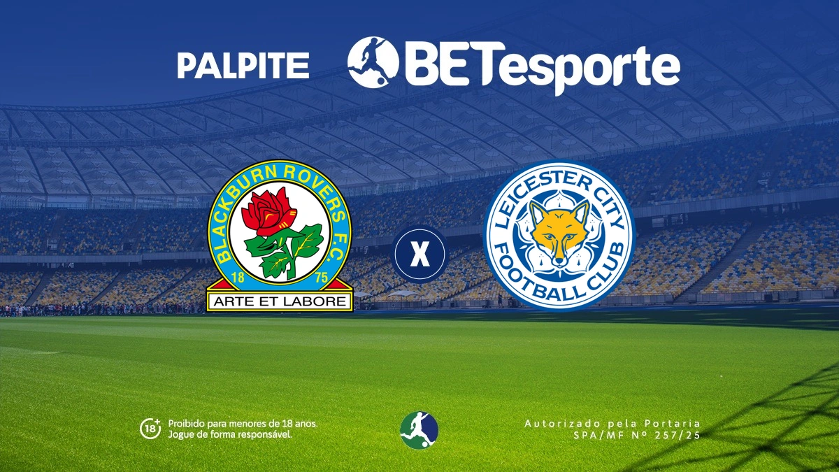 Palpite Blackburn x Leicester: análise e odds na Championship