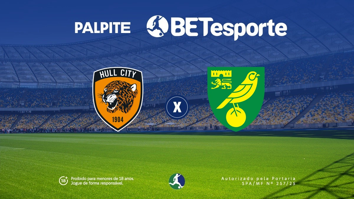 Palpite Hull x Norwich: análise, odds e tudo sobre a Championship