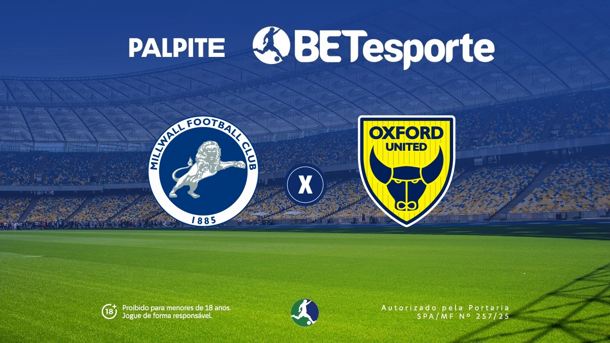 Palpite Millwall x Oxford Utd: análise e odds na Championship