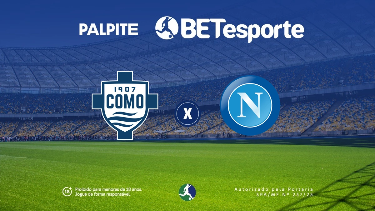 Palpite Como x Napoli: análise e odds na Série A