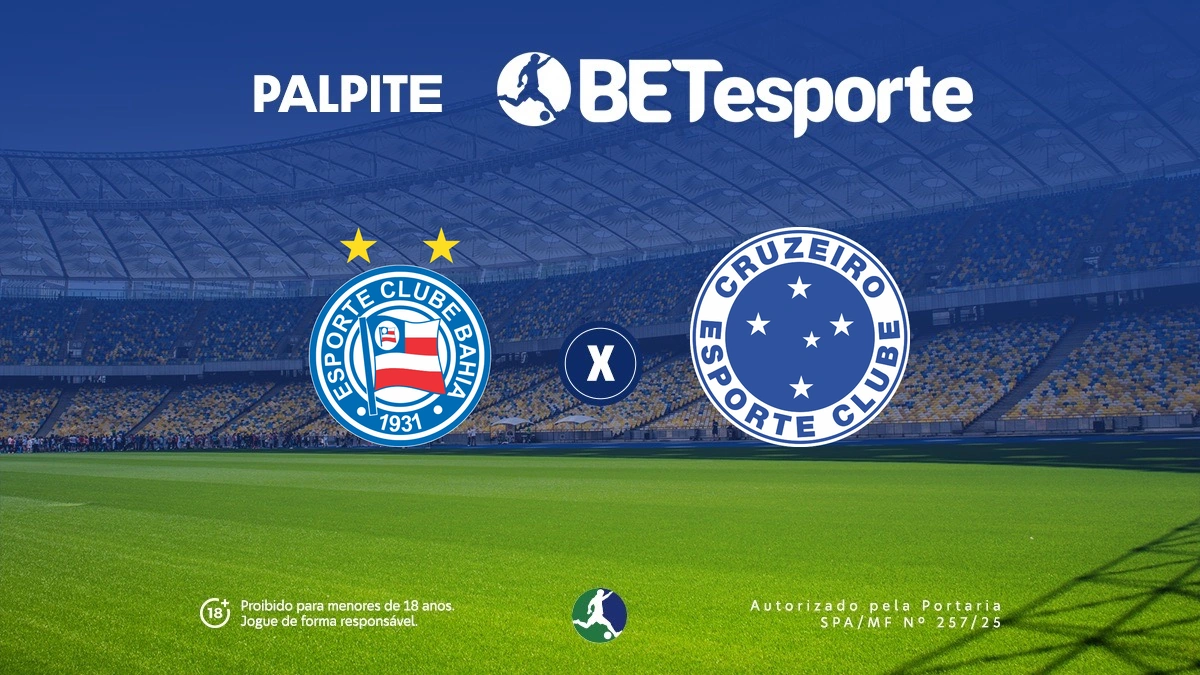 Palpite Bahia x Cruzeiro: análise, odds e estatísticas no Brasileirão