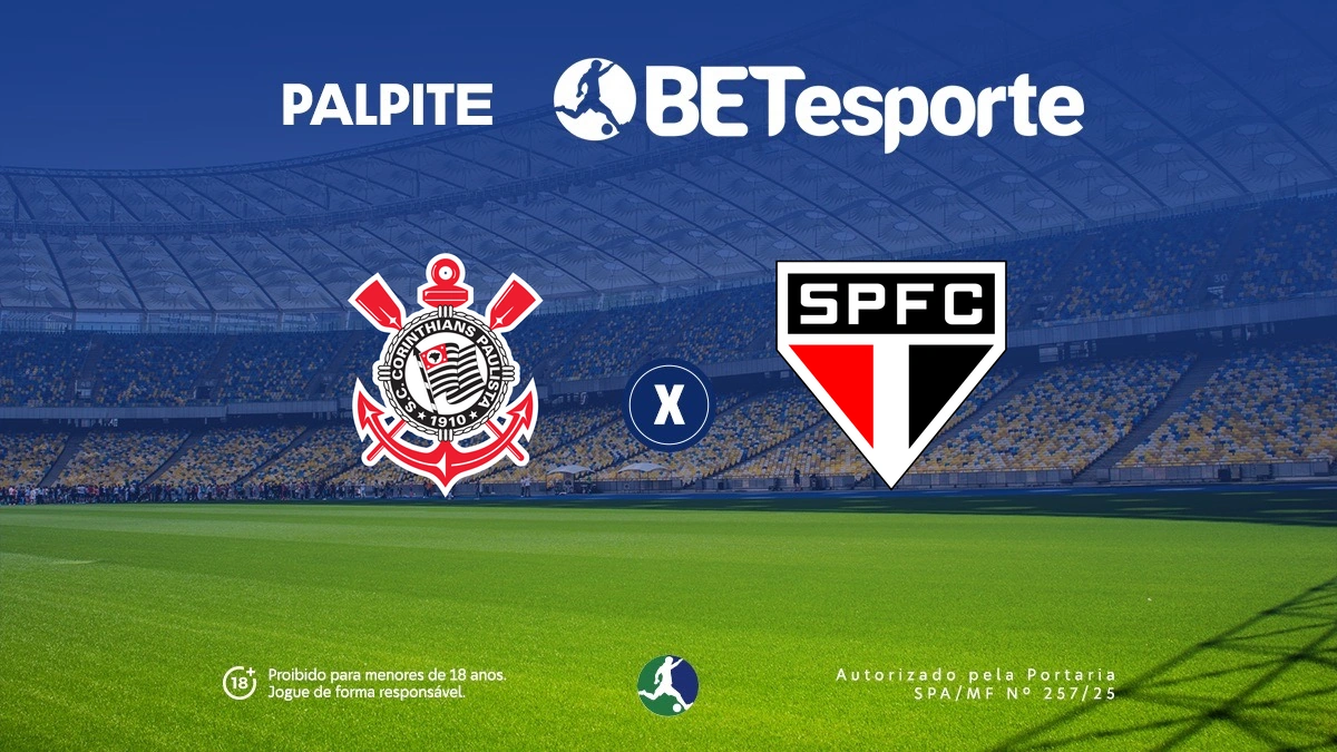 Palpite Corinthians x São Paulo: análise, odds e estatísticas do Brasileirão 2026