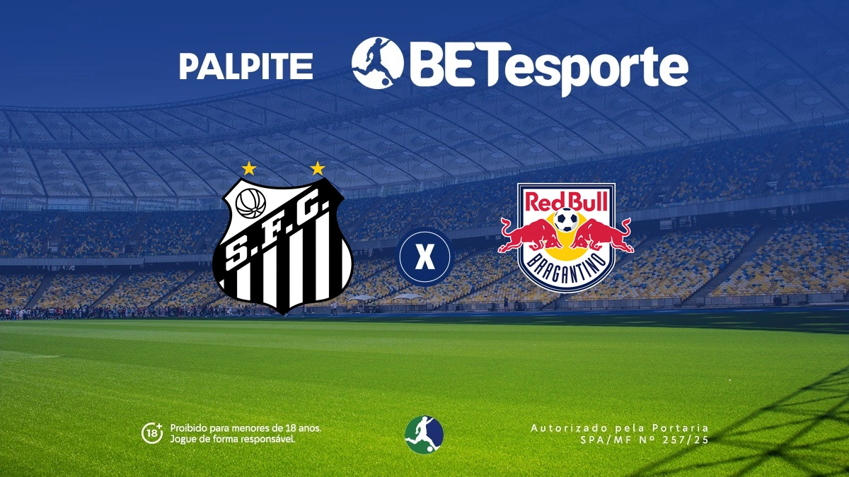 Palpite Santos x Red Bull Bragantino: Análise e odds do Brasileirão