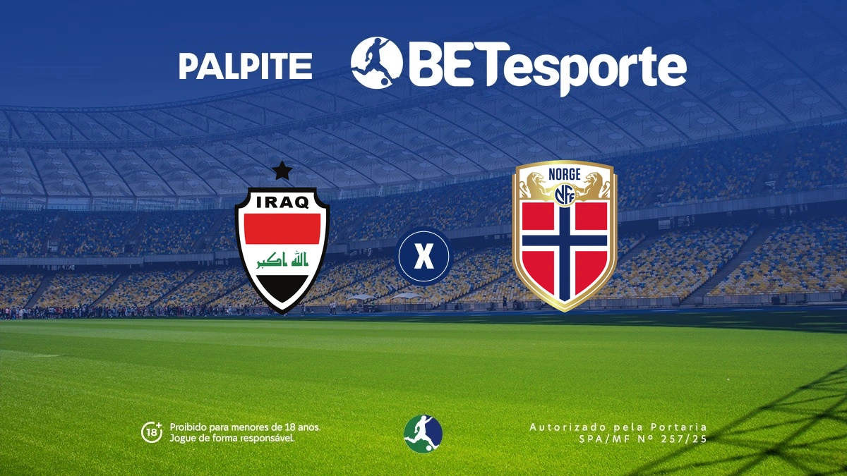 Palpite Iraque x Noruega: análise e odds na Copa do Mundo 2026