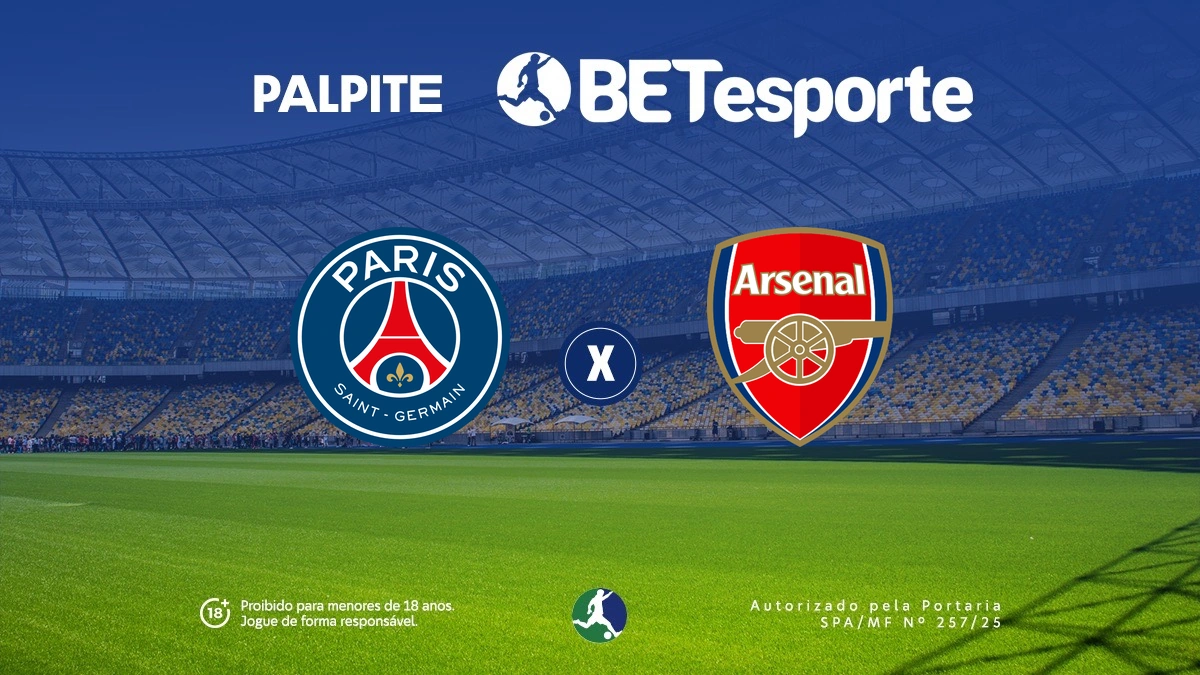 Palpite PSG x Arsenal: análise da final da Liga dos Campeões