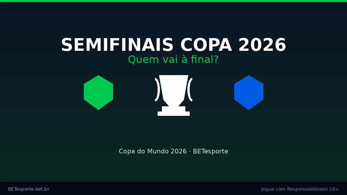 Apostas nas Semifinais da Copa do Mundo 2026