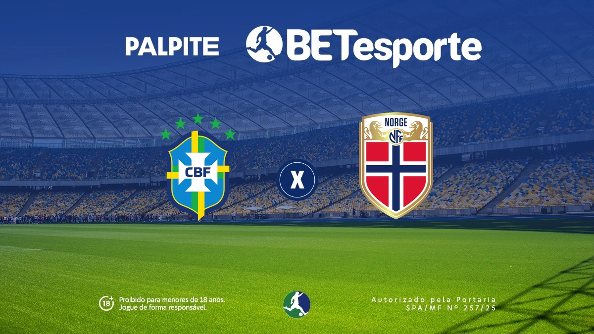 Palpite Brasil x Noruega: análise e odds para as oitavas da Copa do Mundo