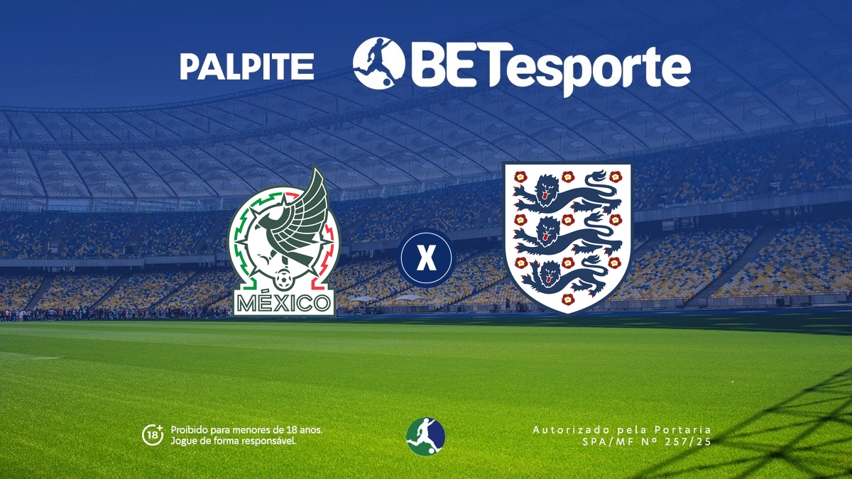 Palpite México x Inglaterra: oitavas da Copa do Mundo 2026